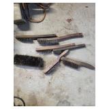 Six Metal Wire Brushes