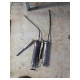 Two Metal Grease Guns