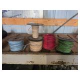 Spools of Colored Wire