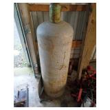 Large Metal Gas Cylinder with Valve