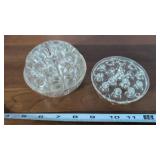 Clear Glass Flower Frogs