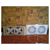 Dual-Blade Window Fans