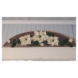 Decorative Floral Wall Plaque
