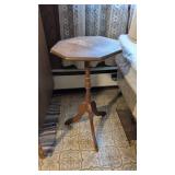 Wooden Octagonal Side Table