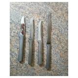 Four Kitchen Knives