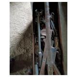 Metal Toolbox With Mixed Tools