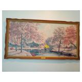 Framed Artwork 'Golden Days' by Westal