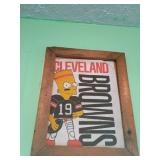 Bart Simpson Cleveland Browns Poster