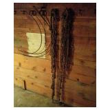 Rustic Chains and Metal Hooks Lot