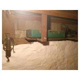 Coleman Stove and Belt Sander Lot