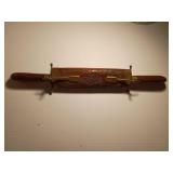 Carving Knife and Fork Set with Holder