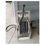 Portable Garden Hose Reel and Nozzle