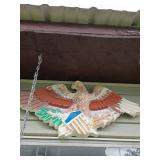 Chalk-Like Eagle Wall Plaque