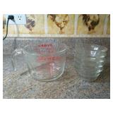 Pyrex Measuring Cup and Ramekins