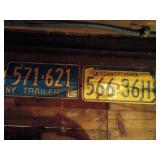 Vintage License Plates