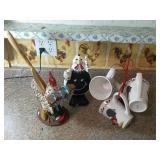 Rooster Kitchen Decor Set