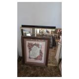 Framed Mirrors and Art