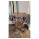 Carved Wooden Side Table