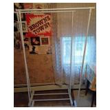 White Metal Garment Racks