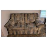 Two-Seater Upholstered Sofa