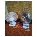 Two Table Fans