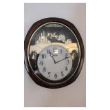 17' Rhythm Small World Musical Clock