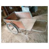 Wood and Metal Handcart