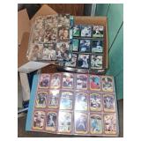 Baseball Cards Lot in Binder and Box