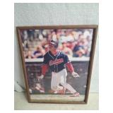 Framed Baseball Photo Signed