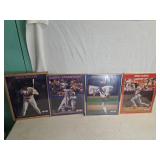 Four MLB Player Posters