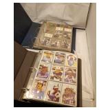 Baseball Card Collection in Albums