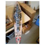 51-Inch German Battleship Model