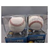 Signed Baseballs with COA Set