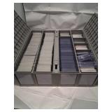 Baseball Card Collection in Storage Case