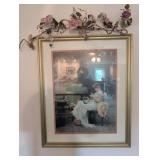 Framed Artwork and Wall Plaque