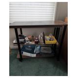 Wood and Metal Mobile Utility Cart
