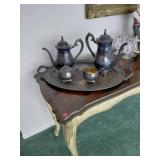 Oneida Silverplate Tea & Coffee Set
