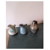 Three Ceramic Vases