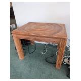 Rattan Rectangular Side Table