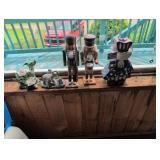 Damaged Nutcrackers and Figurines