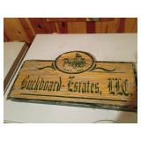 Wooden Sign: Buckboard Estates LLC