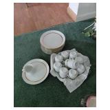 Service for 11 +1 Plate Snack Set