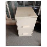 Small Filing Cabinet with Contents