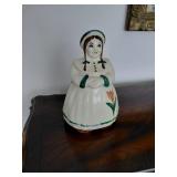 USA Ceramic Girl Cookie Jar