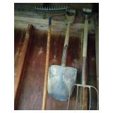 Wooden-Handled Garden Tools