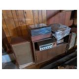 Vintage Console Stereo System