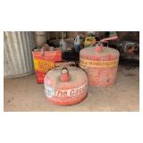 Vintage Gasoline Cans