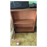 Wooden Two-Shelf Bookcase