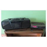 Magnavox Boombox and Alarm Clock