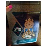 Elgin Anniversary Clock in Box